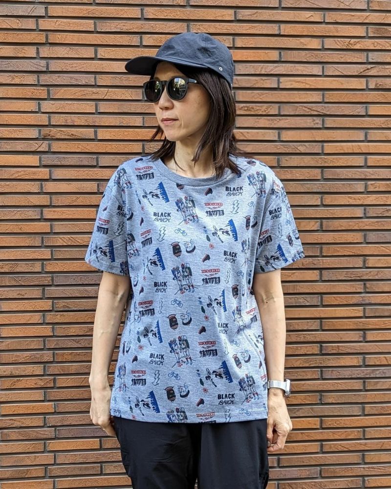 BLACK BRICK / Dry Total Pattern Tee｜ブラックブリックの通販