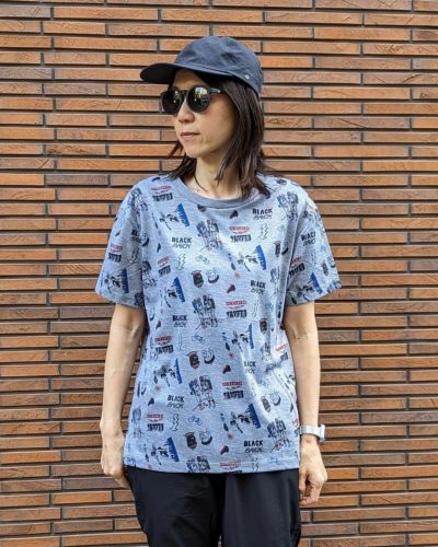 BLACK BRICK / Dry Total Pattern Tee｜ブラックブリックの通販