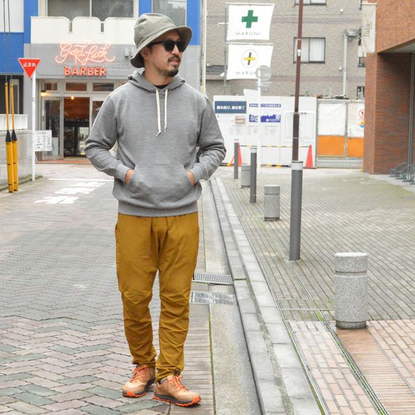 BROWN by 2-tacs / B28-KN002 BAA grid hoodie｜ブラウンバイ