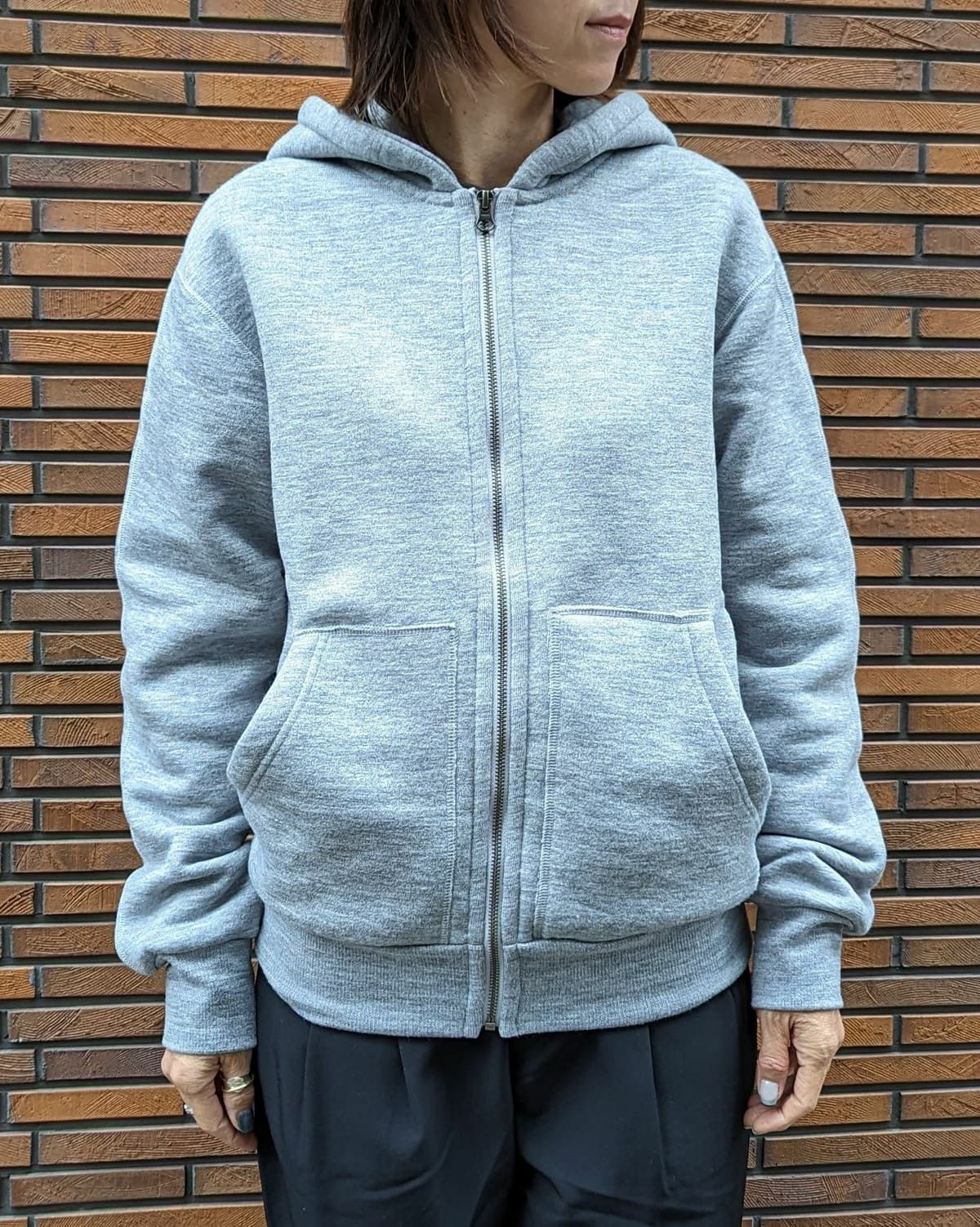 yetina まぶしい イエティナ FULL-ZIP HOODIE フルジップフーディー L 