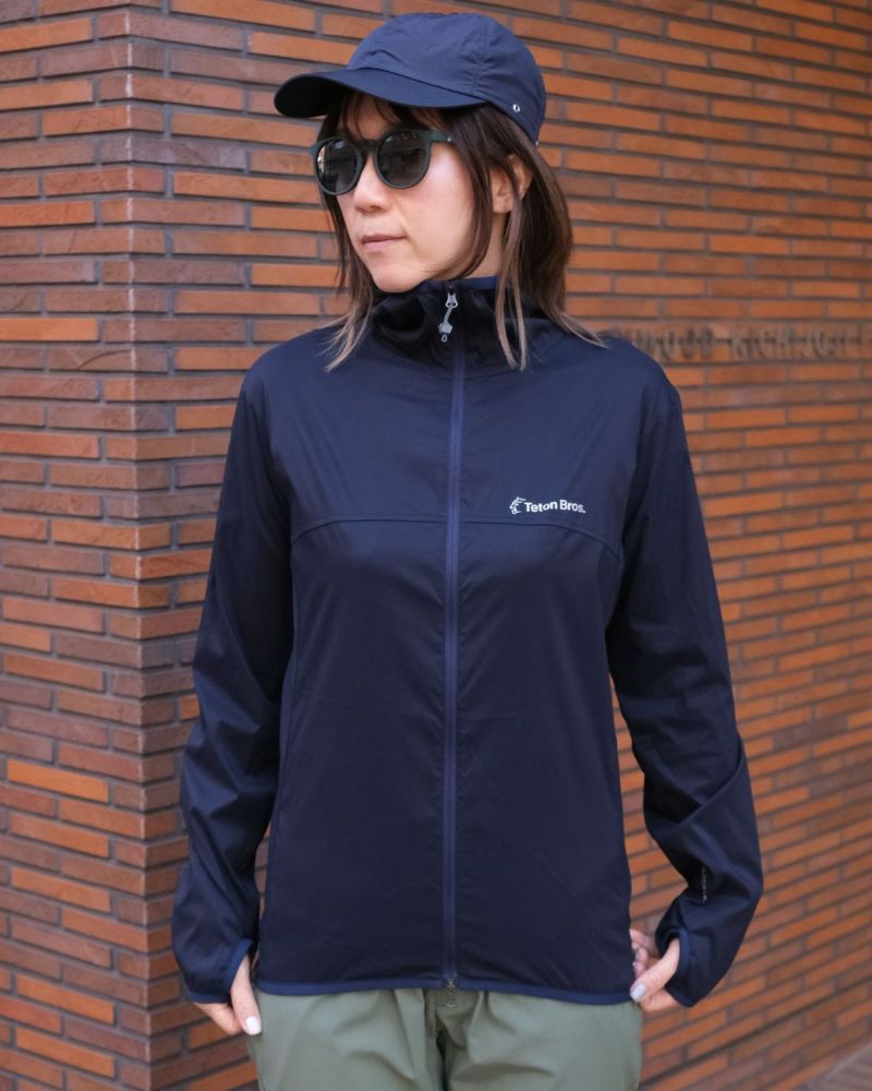 ティートンブロス wind river hoody レディース L - 登山用品