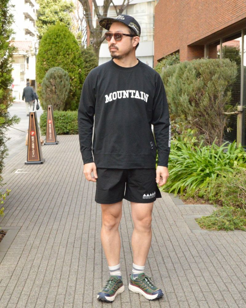 BLACK BRICK×MOUNTAIN MARTIAL ARTSロングスリーブ - Tシャツ