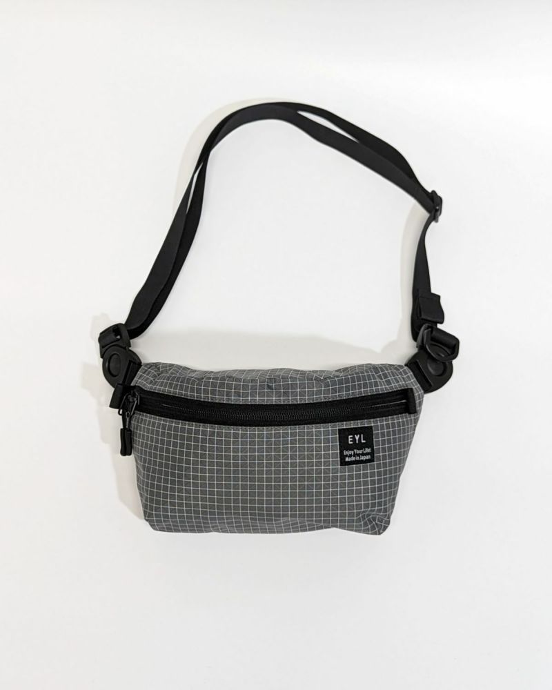 EYL / Waist Bag 210D HDPE X-Grid｜イーワイエルの通販 - BLACK BRICK