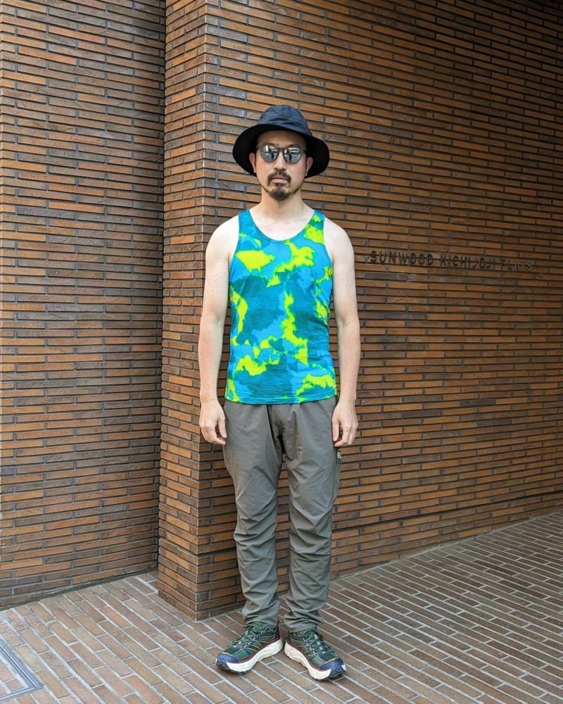 BROWN by 2-tacs / B29-KN007-1 BAA tank（Dyeing）｜ブラウンバイ