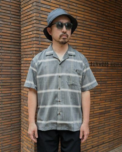 BROWN by 2-tacs / B29-S003 Open collar｜ブラウンバイツータックスの 
