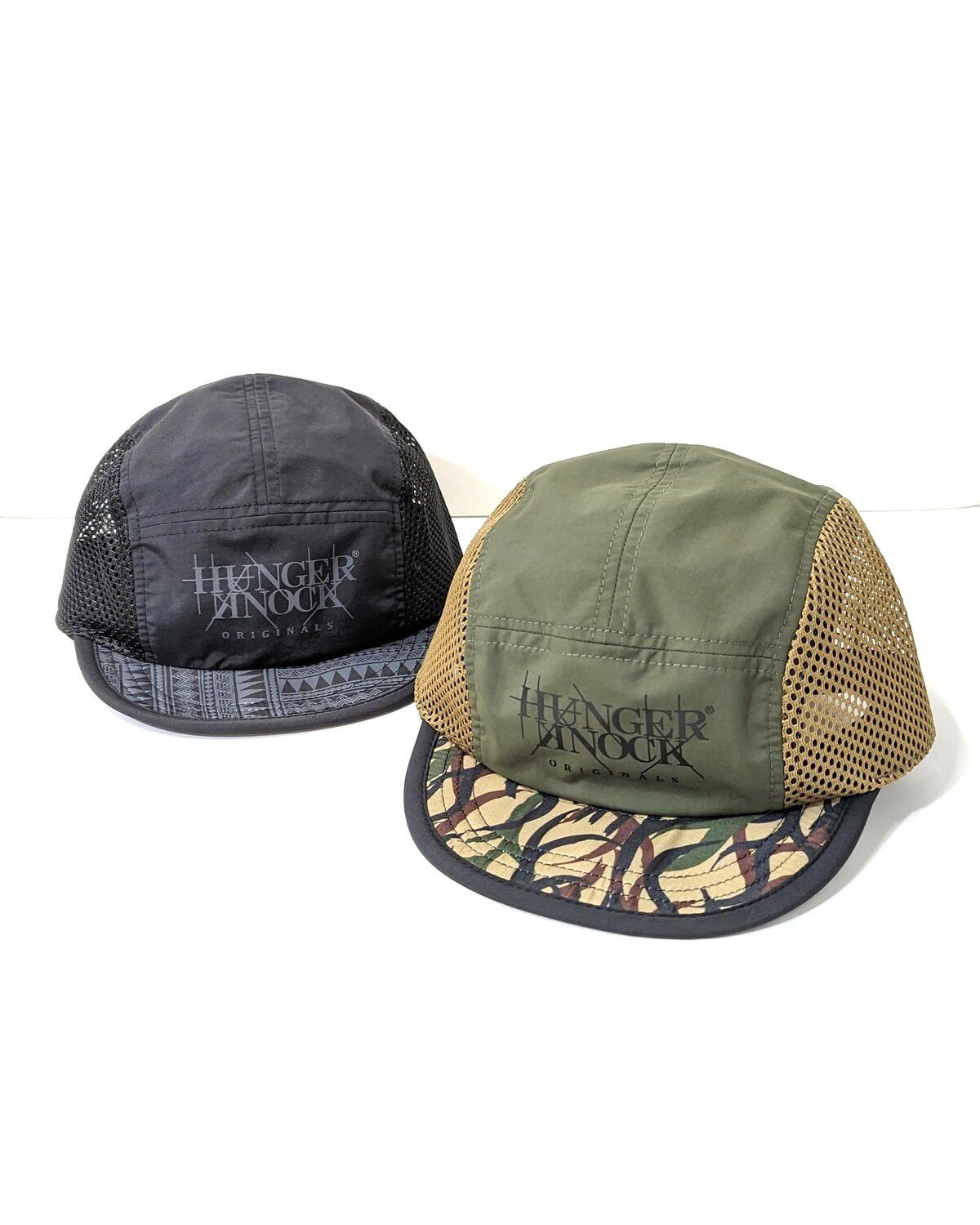 HUNGERKNOCK ORIGINALS ハンガーノック メッシュキャップ ツバタン 