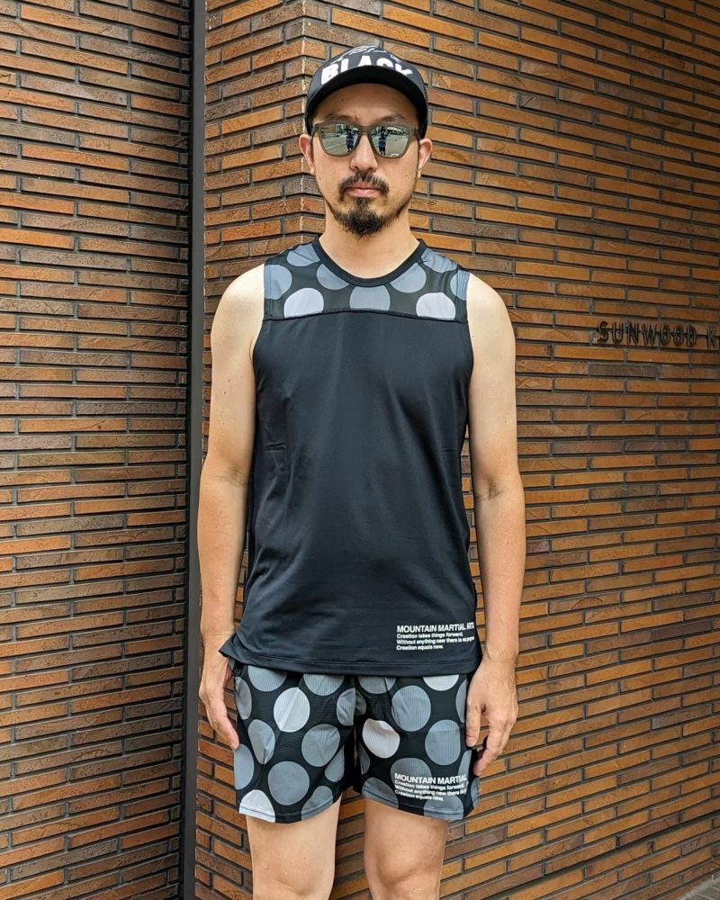 MMA Big Dot Racing Sleeve-less Black XS | www.neumi.it