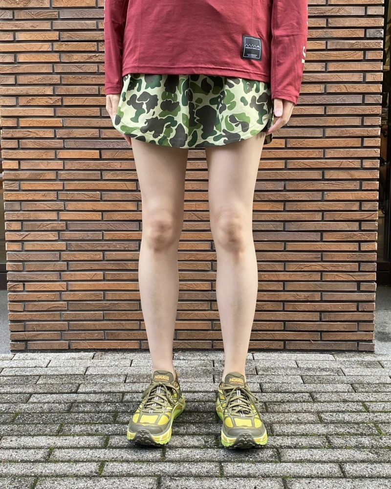 Mountain Martial Arts / Camo Side Slit Skirt V2｜マウンテン 