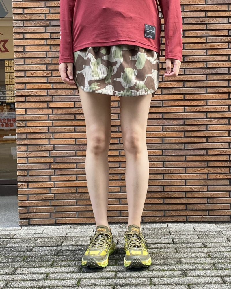 Mountain Martial Arts / Camo Side Slit Skirt V2｜マウンテン