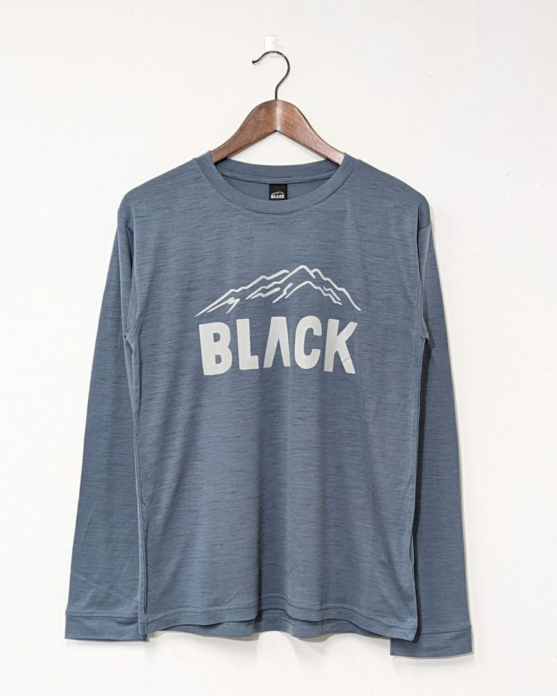 BLACK BRICK / Hybrid Merino L/S 【BLACK Logo】｜ブラックブリックの通販 - BLACK BRICK