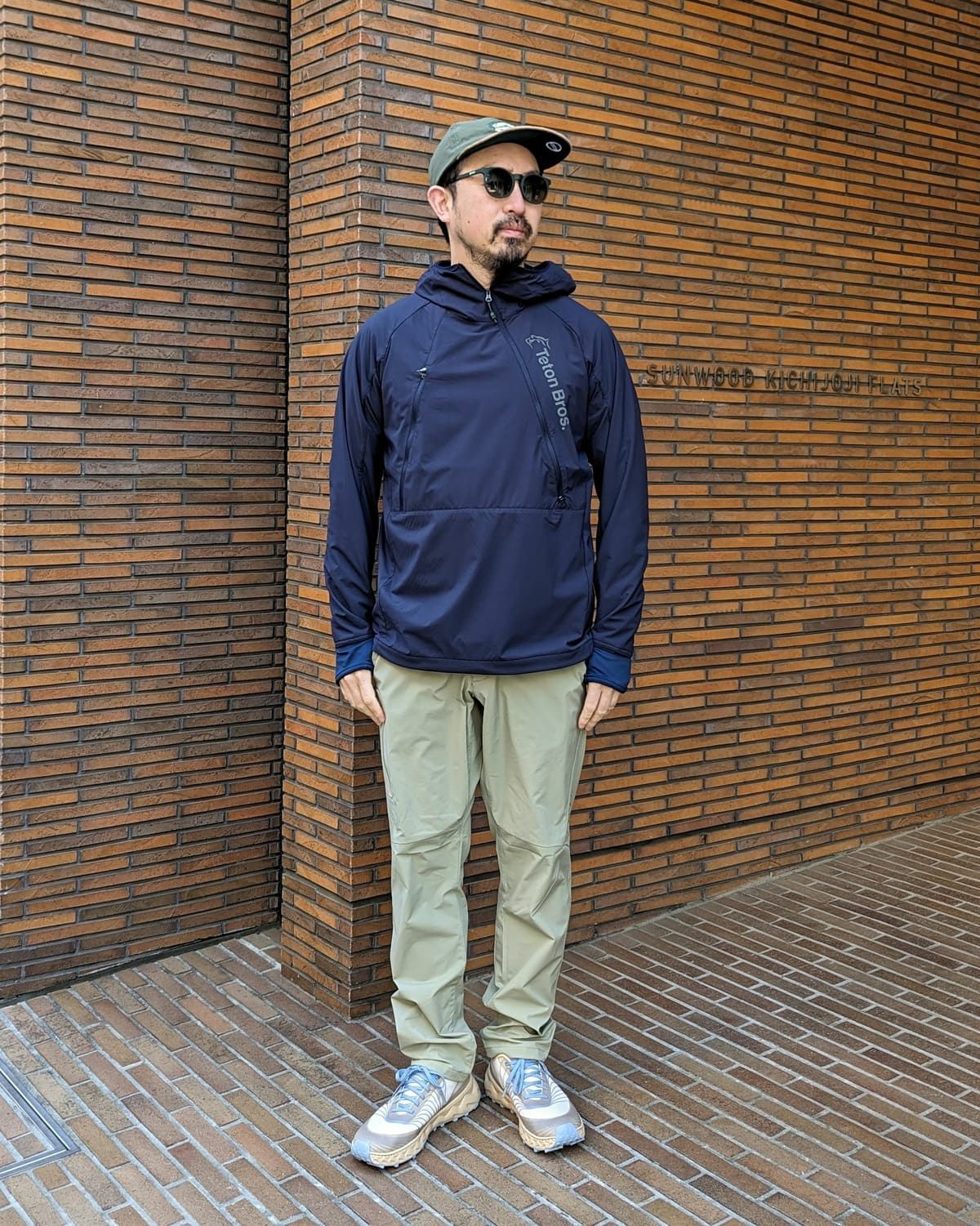 Teton Bros. ランウィズオクタ メンズ Mサイズ チャコールグレー