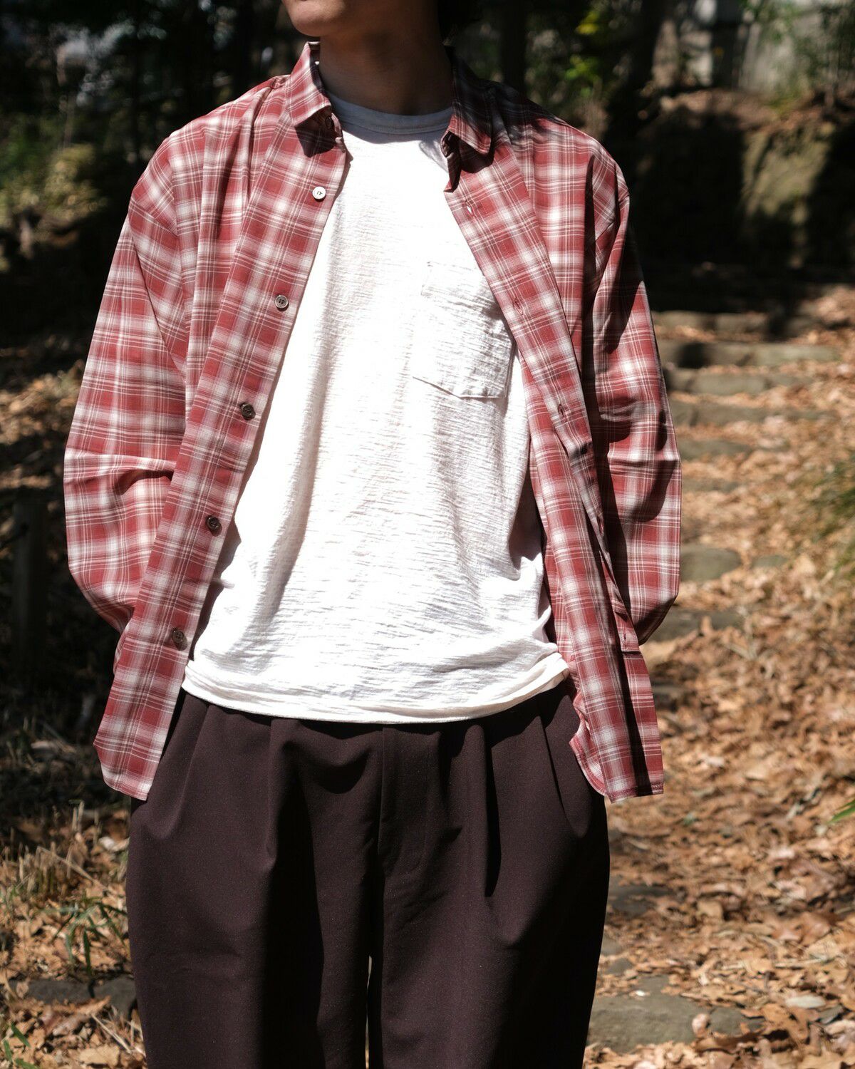BLACK BRICK / Hybrid Merino Shirt Check｜ブラックブリックの通販 