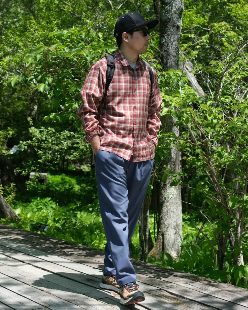 BLACK BRICK / Hybrid Merino Shirt Check｜ブラックブリックの通販