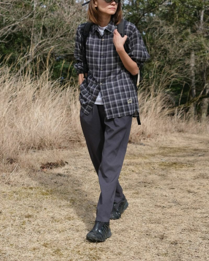 BLACK BRICK / Hybrid Merino Shirt Check｜ブラックブリックの通販 - BLACK BRICK