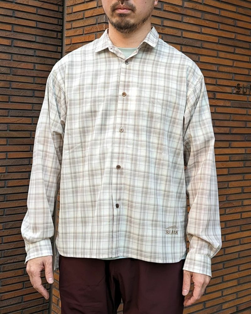 BLACK BRICK / Hybrid Merino Shirt Check｜ブラックブリックの通販 - BLACK BRICK