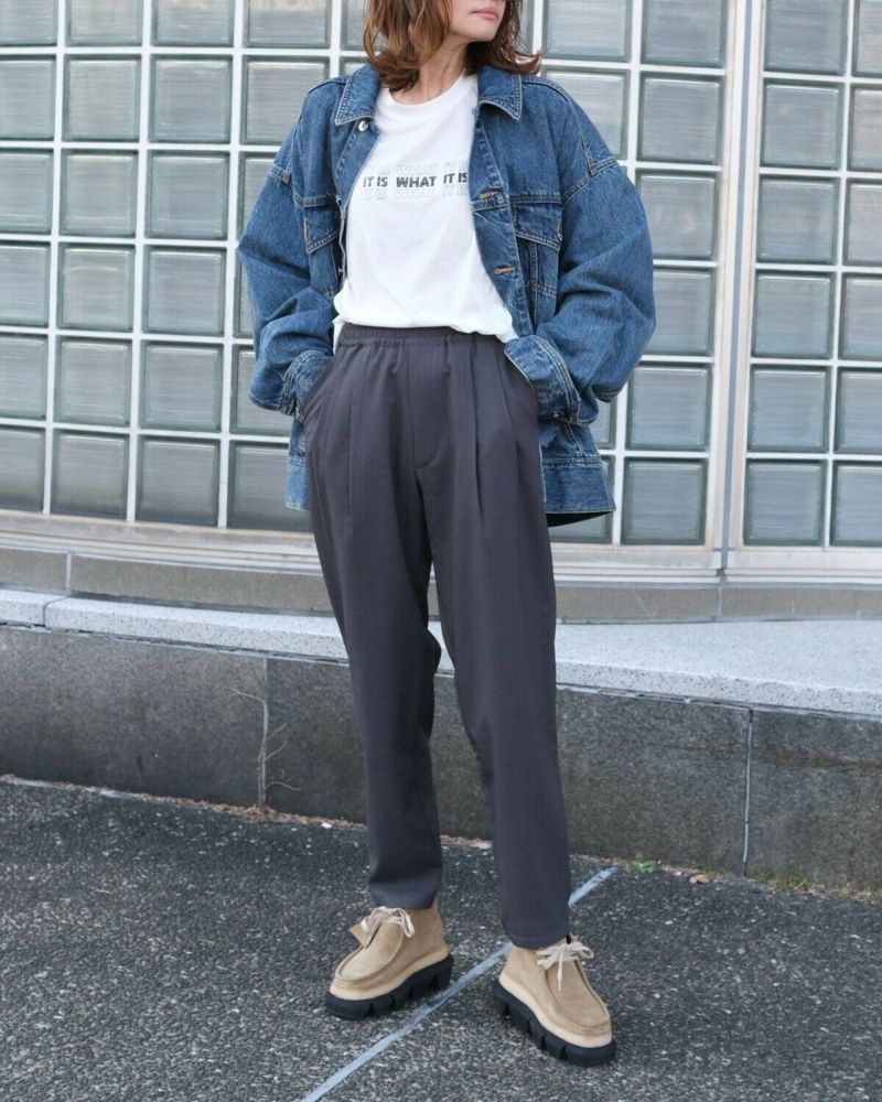 BLACK BRICK / Relax Tapered Pants（Women）｜ブラックブリック