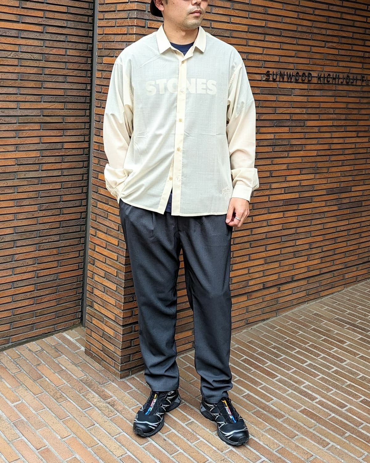 完売BLACK BRICK / Relax Tapered Pants Men
