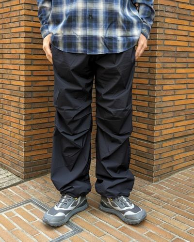 BROWN by 2-tacs KNEE TUCK PANTS