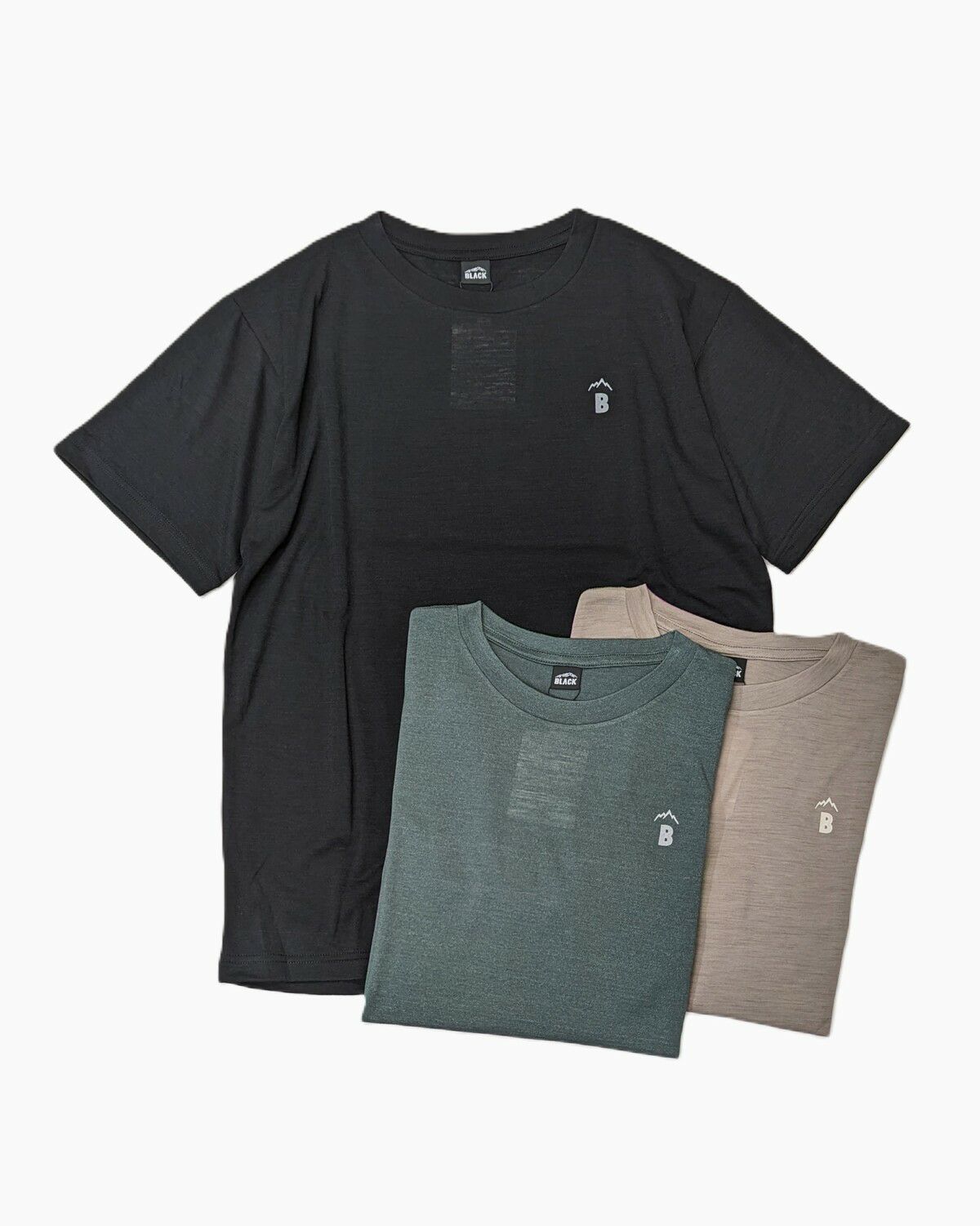 BLACK BRICK / Hybrid Merino Tee【B】｜ブラックブリックの通販 