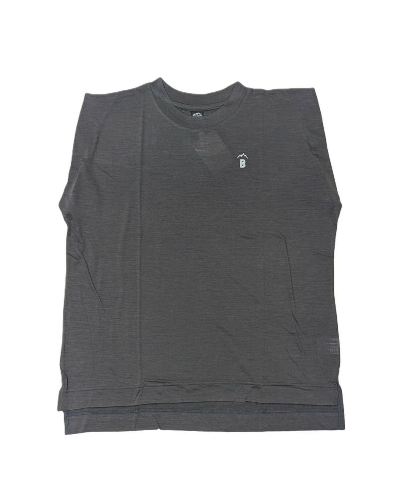 トップス BLACK BRICK Hybrid Merino Sleeveless Sleeveless Mockneck Top | ALLUDE | elysewalker