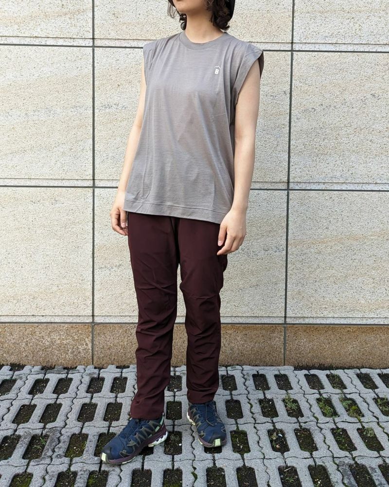 トップス BLACK BRICK Hybrid Merino Sleeveless BLACK BRICK / Hybrid Merino Sleeveless