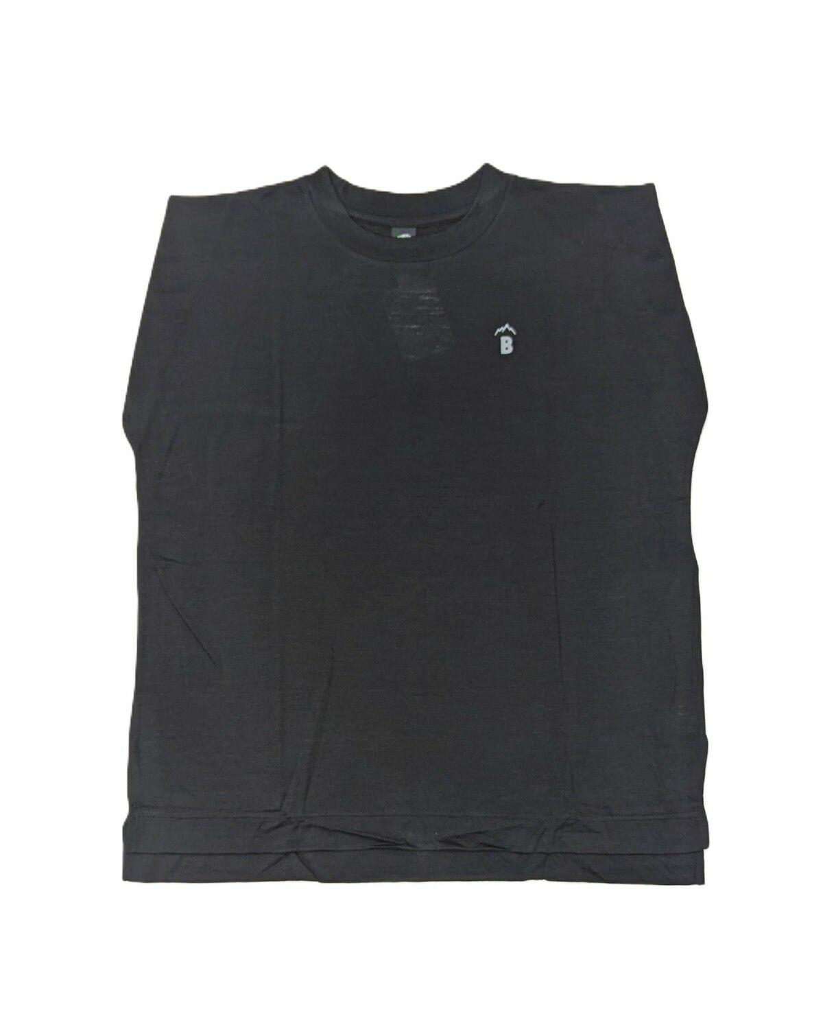 BLACK BRICK / Hybrid Merino Cover Sleeveless【B】｜ブラック 