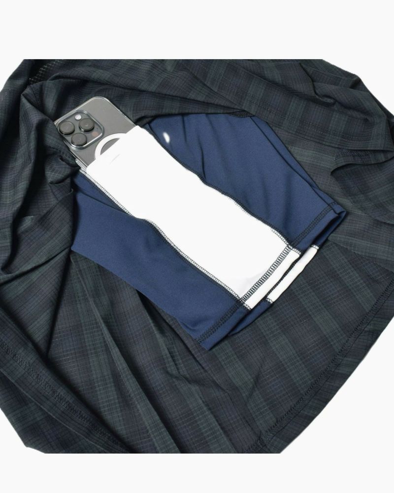 Mountain Martial Arts / Front Pleats Run Skirt｜マウンテン