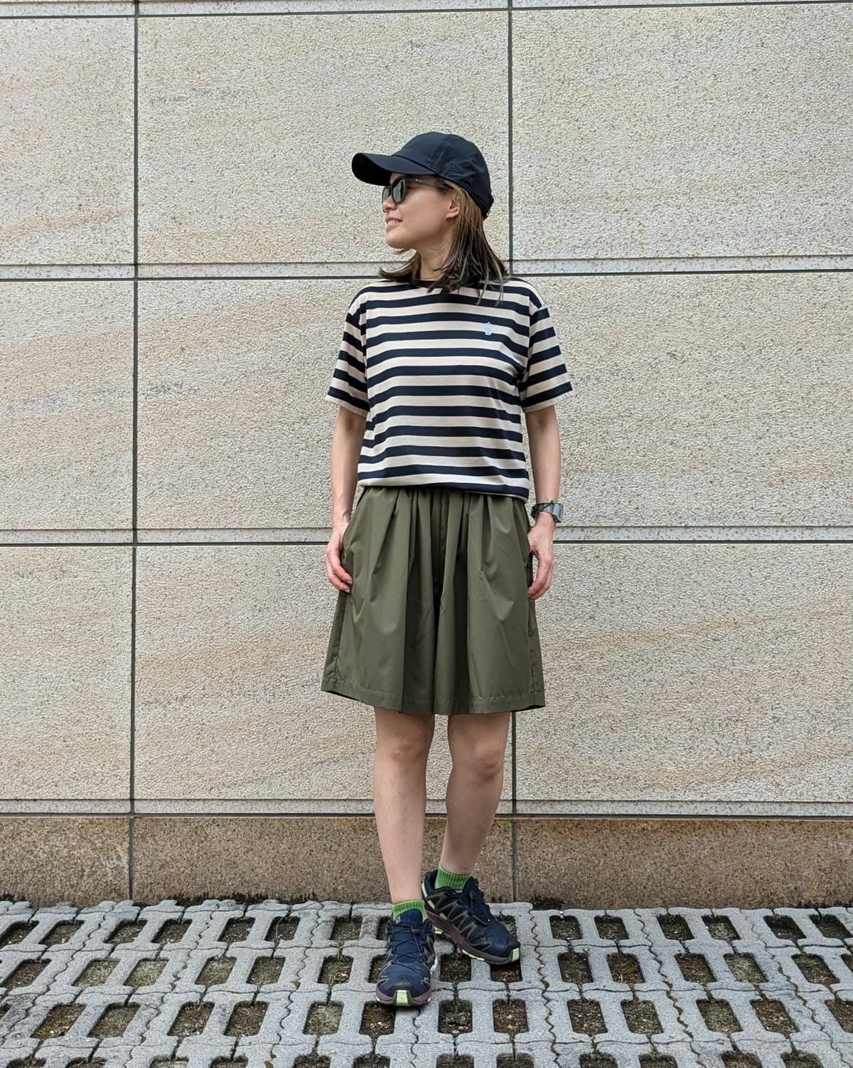 BLACK BRICK / Relax Wide Culottes｜ブラックブリックの通販 - BLACK