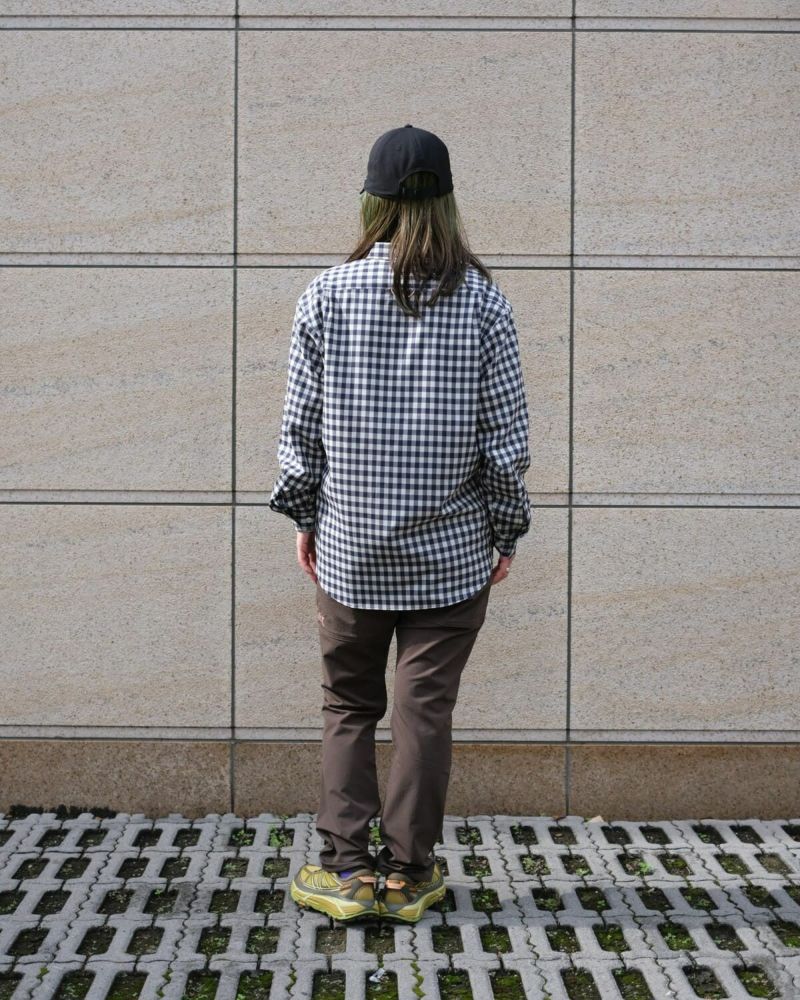 mont-bell チェック柄シャツ Mサイズ メリノウール　トレールシャツ mont-bell 〈メンズМサイズ〉チェック柄 半袖シャツ - メルカリ