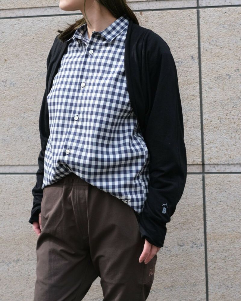 BLACK BRICK / Tech Merino Shirt｜ブラックブリックの通販