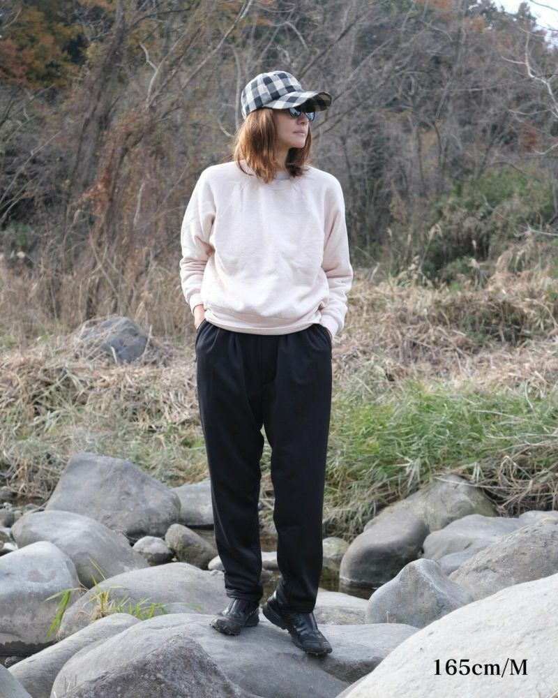 ブラックブリック　RelaxTaperedPants レディースM チャコール BLACK BRICK / Relax Tapered Pants（Women）｜ブラックブリック