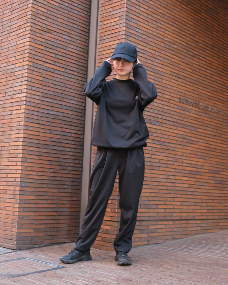 ブラックブリック RelaxTaperedPants レディースM チャコール