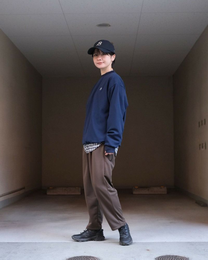 BLACK BRICK / Wide L/S Stretch Top｜ブラックブリックの通販