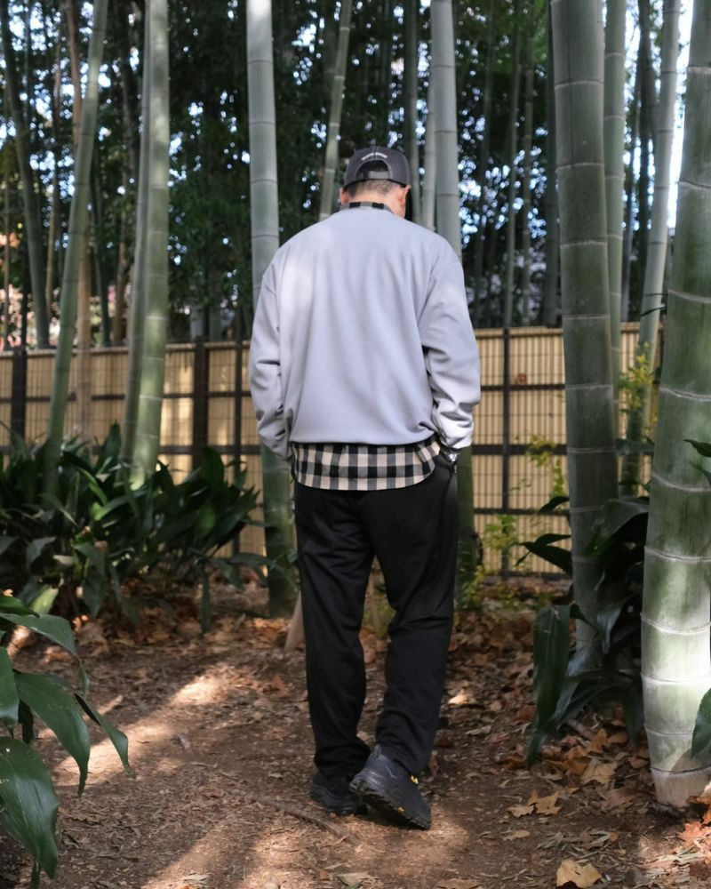 BLACK BRICK / Wide L/S Stretch Top｜ブラックブリックの通販