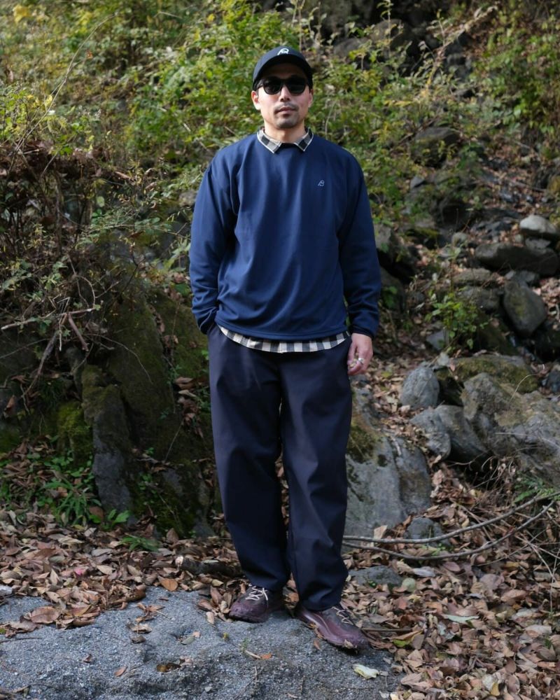 BLACK BRICKロンＴ BLACK BRICK / Wide L/S Stretch Top｜ブラックブリックの通販