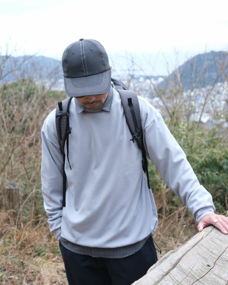 BLACK BRICK / Wide L/S Stretch Top｜ブラックブリックの通販