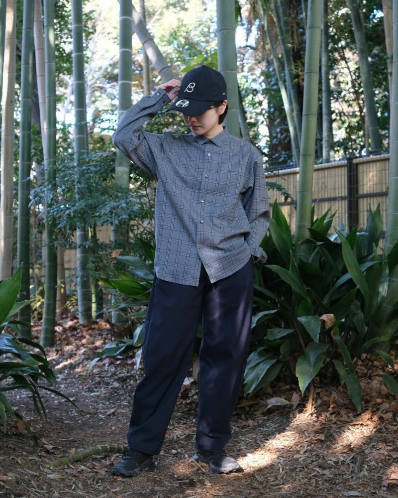登山用品 mont bell - BLACK BRICK  Tech Merino Shirt ハイスペック山シャツ〈Tech Merino Shirt〉スタイリング｜BLACK