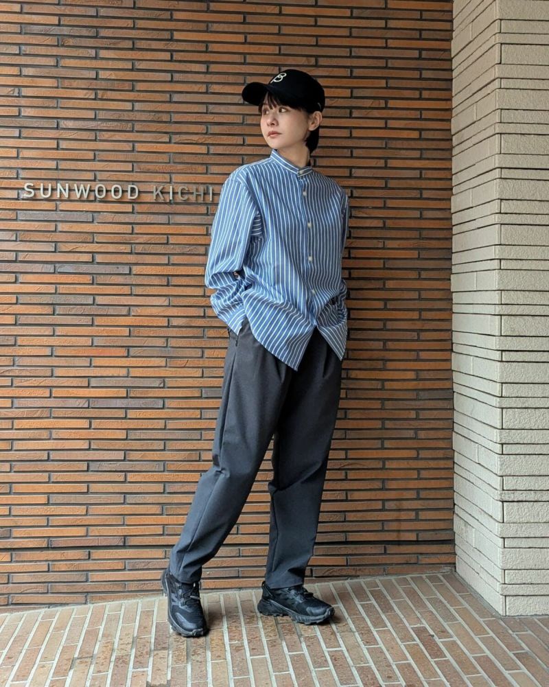 ブラックブリック　RelaxTaperedPants レディースM チャコール BLACK BRICK / Relax Tapered Pants（Women）｜ブラックブリック