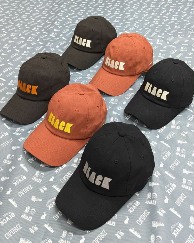 【再入荷】 BLACK BRICK BLACK - Cap｜ブラックブリックの通販 Round All / ウォーキング・ランニングウェア