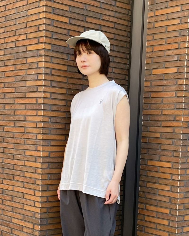 トップス BLACK BRICK Hybrid Merino Sleeveless BLACK BRICK Hybrid Merino Sleeveless