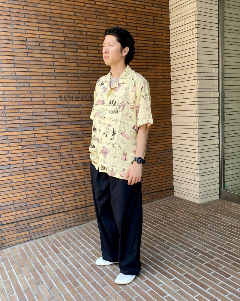 BROWN by 2-tacs / B33-S006 Aloha S/S｜ブラウンバイツータック