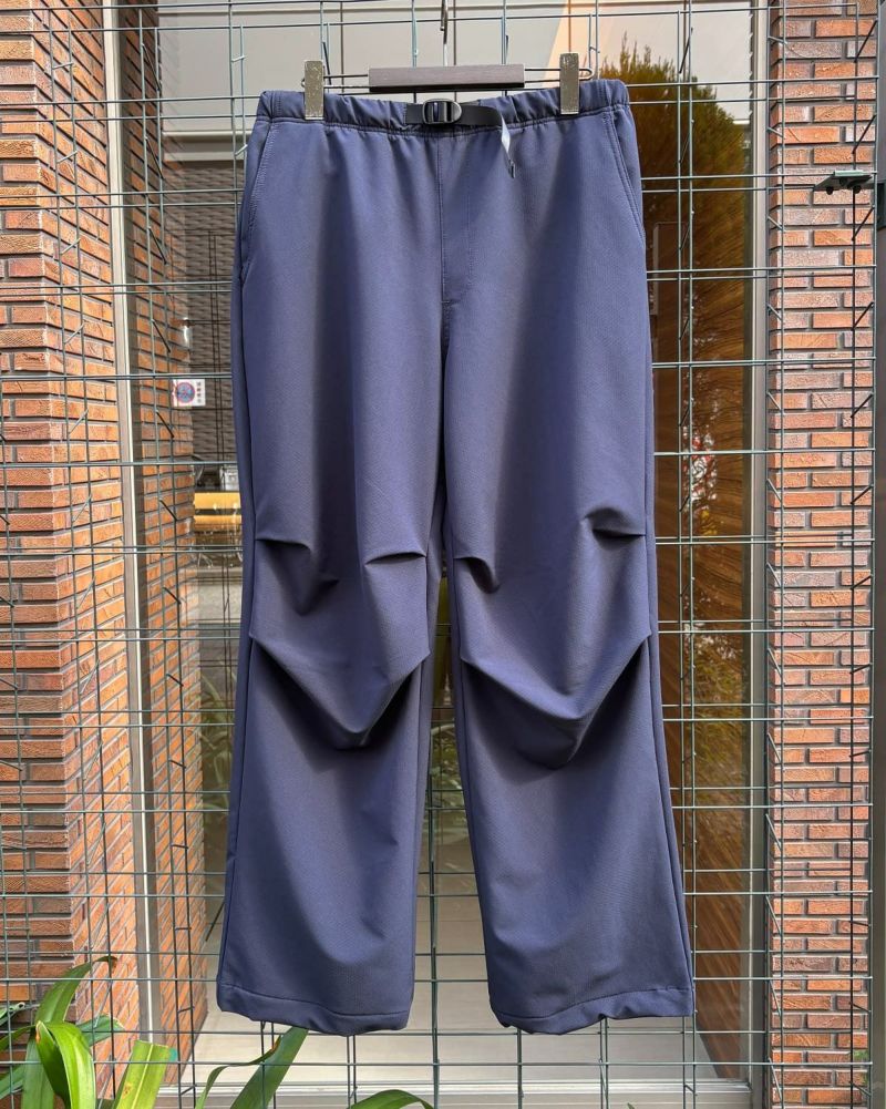 BROWN by 2-tacs /B34-P001-1 Knee tuck pants｜ブラウンバイ